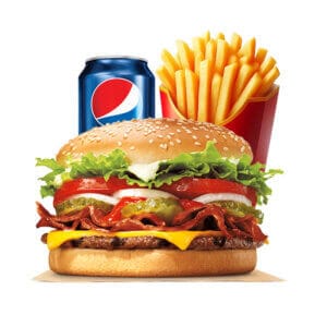 Burger beef Sinhle (Pepsi & Potato)